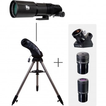 Телескоп LEVENHUK RA R80 ED DOUBLET CARBON KIT V3